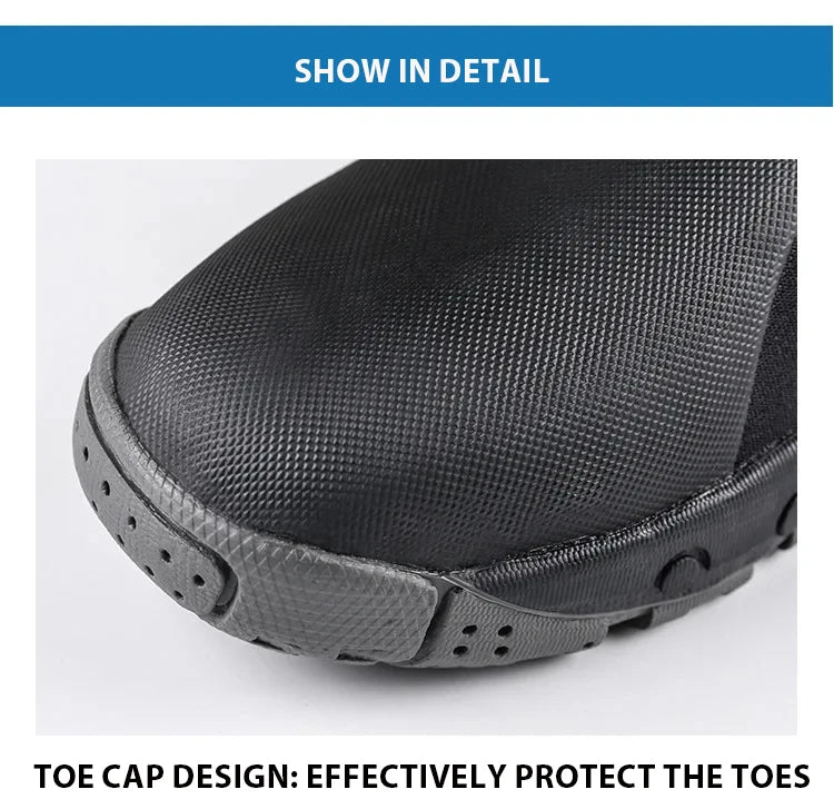 5mm Neoprene Dive Boots with Side Zipper — Unisex Snorkeling & Scuba Diving Shoes for Water Sports