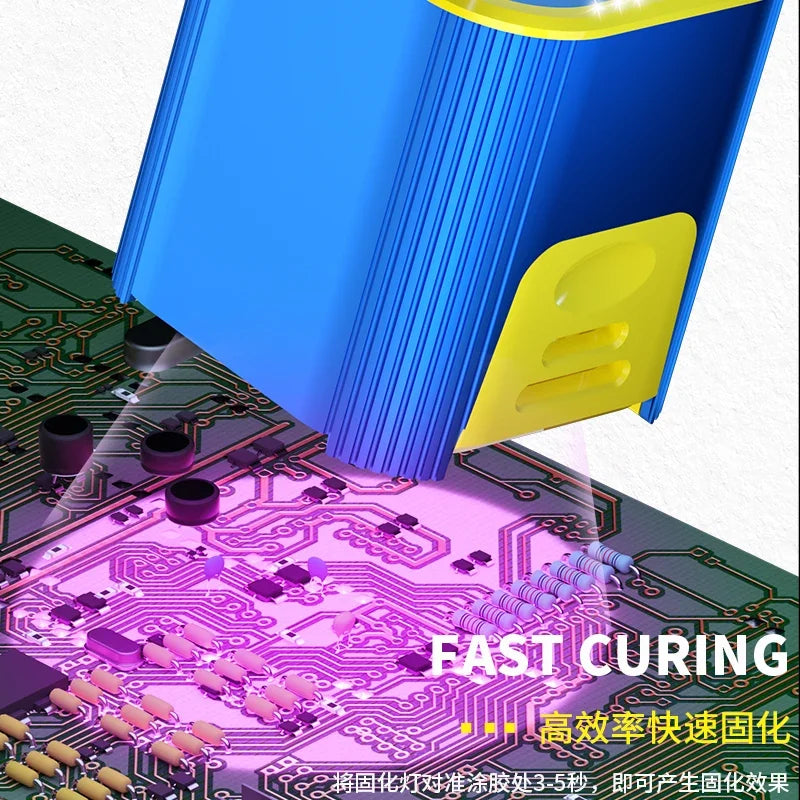 MECHANIC L1 Pro UV Curing Lamp – 7W High-Power Smart Repair Light for Fast UV Glue & Motherboard Curing