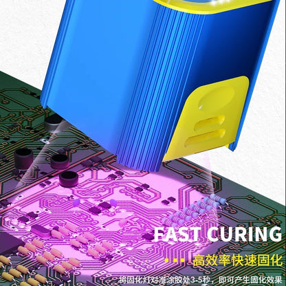 MECHANIC L1 Pro UV Curing Lamp – 7W High-Power Smart Repair Light for Fast UV Glue & Motherboard Curing