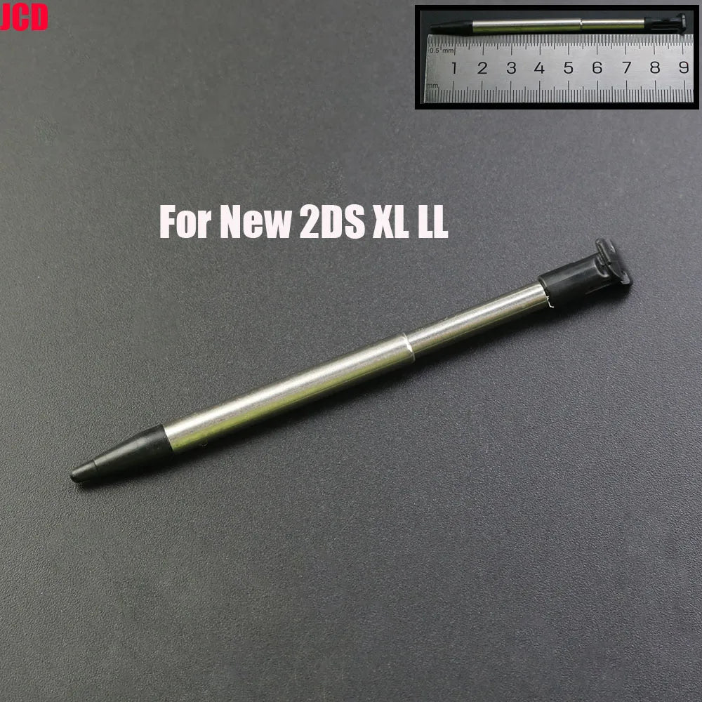 Black Plastic & Metal Telescopic Stylus Pen – Touch Screen Stylus for 2DS, 3DS, New 2DS LL/XL, New 3DS XL/LL, NDSL, NDSi, NDS & Wii