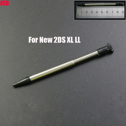 Black Plastic & Metal Telescopic Stylus Pen – Touch Screen Stylus for 2DS, 3DS, New 2DS LL/XL, New 3DS XL/LL, NDSL, NDSi, NDS & Wii