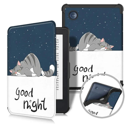 Kobo Clara BW/Clara Colour 2024 Case - 6 Inch Auto Wake Sleep PU Leather Cover, Soft Magnetic Ereader Hoesje N365 N367 Funda