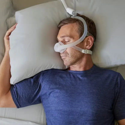 Original DreamWisp Nasal CPAP Mask with Headgear – Anti-Snoring Sleep Apnea Ventilator for Home Use