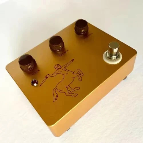 Centaurs Gold Overdrive Pedal - Professional Guitar FX Stomp Box
