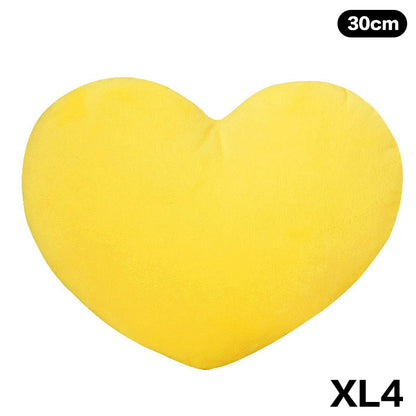 Cute Heart-Shaped Plush Pillow – Soft Sleeping Cushion for Living Room Decor, Valentine’s Day Gifts, Comfortable Sofa Pillow (15/20/30cm)