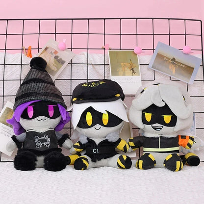 Murder Drones Kawaii Plush Doll — Soft Cartoon Plush Figure Toy for Kids & Boys, Cute Home Decoration Gift