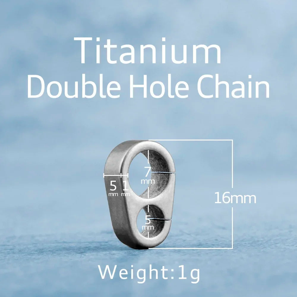 Luxury Titanium Key Ring Quickdraw — Lightweight EDC Carabiner Keychain for Men & Women