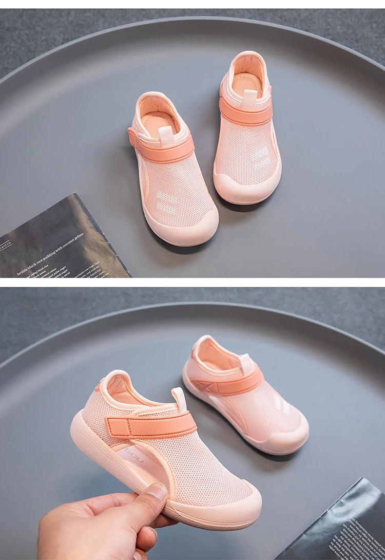 Kids’ Breathable Sport Sandals – Lightweight Summer Beach Shoes, Closed-Toe Casual Sandals for Boys & Girls