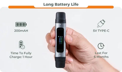 2nd Generation Breath Trainer Device - Lung Breathing Exercise Tool for Breath Recovery & Training