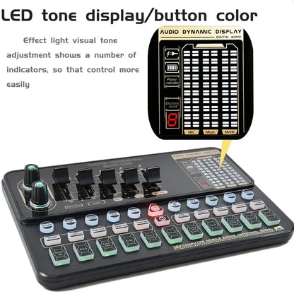 V10XPRO Computer & Mobile Live Stream Microphone Kit – Audio Studio Vocal Recording Equipment