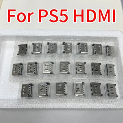 20PCS Original PS5 HDMI Port Socket Connectors — Compatible Interface for Sony PlayStation 5 Console