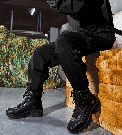 Men's Outdoor Hiking Boots - Desert Tactical Military Boots, Special Forces Anti-Slip & Warm Work Boots