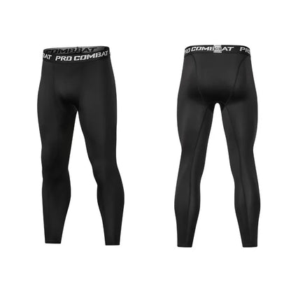 Men’s Compression Pants Cool Dry Tights – Athletic Running Baselayer Leggings for Sports, Workout & Fitness Training