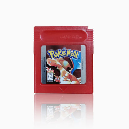 Pokémon GBC 16-Bit Game Cartridges – Red, Blue, Crystal, Gold, Silver, Green & Yellow for Game Boy Color
