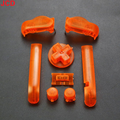 17-Color AB Buttons Keypad Set — High-Quality L/R Buttons & D-Pads for GameBoy Advance GBA with Power ON/OFF Buttons