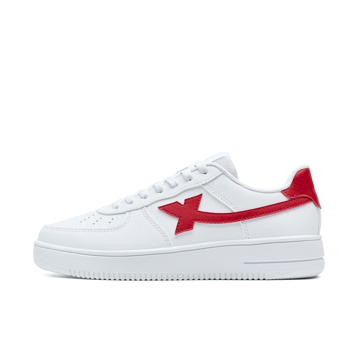 Xtep Men's Skateboarding Shoes - Trendy Street Style Low-Top Thick Sole Sneakers for Jogging & Casual Wear