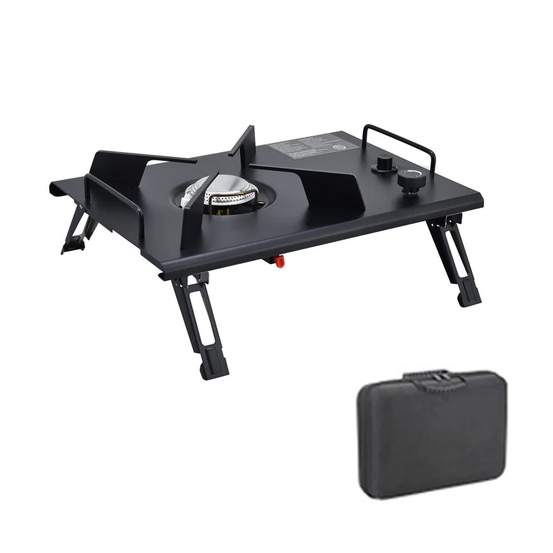 Lohascamping Folding IGT Table – Lightweight Portable Roll-Up Table with Adjustable Legs for Camping, BBQ & Outdoor Cooking