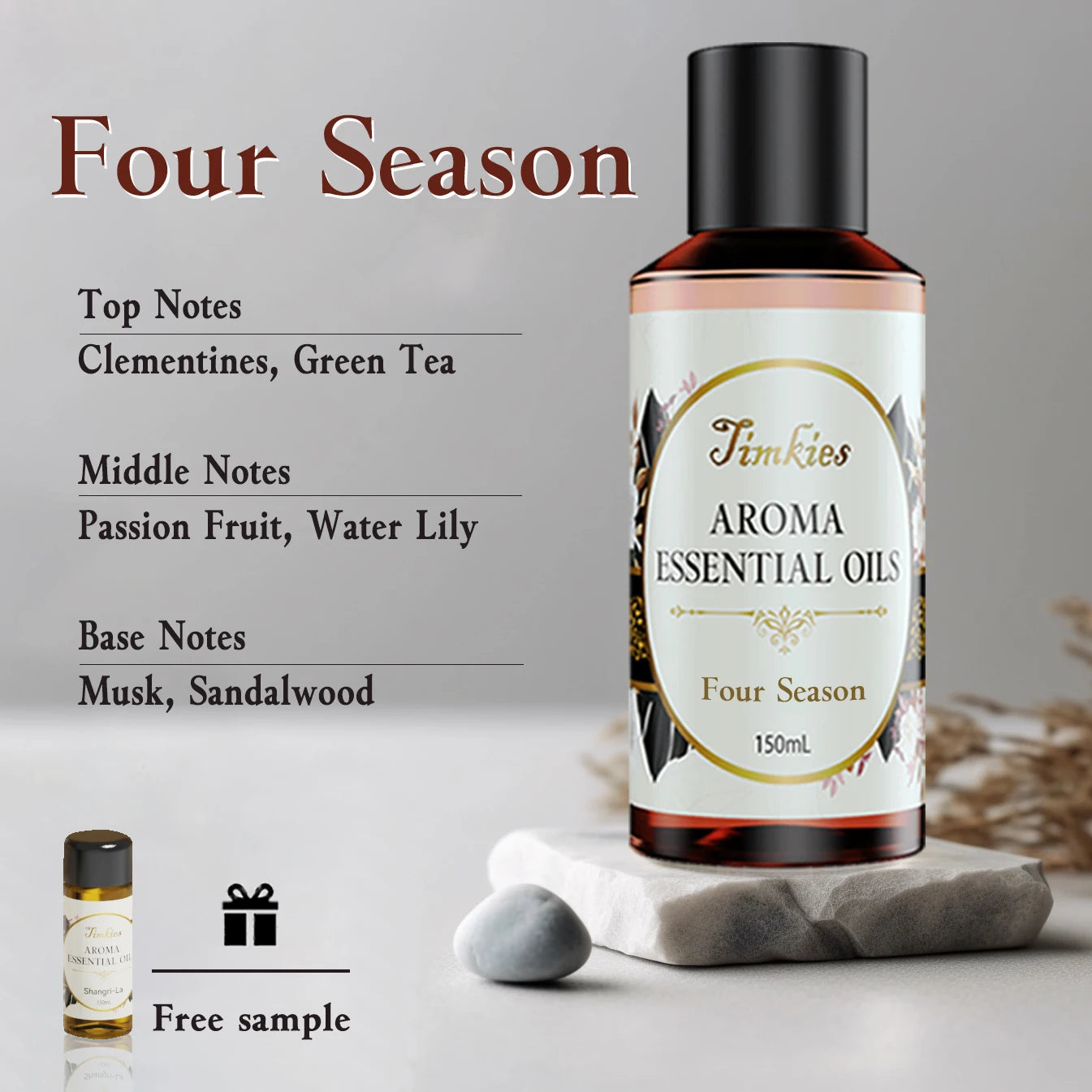 Hotel Collection 150ml Aroma Diffuser Essential Oil – Home & Car Refill for Air Humidifier