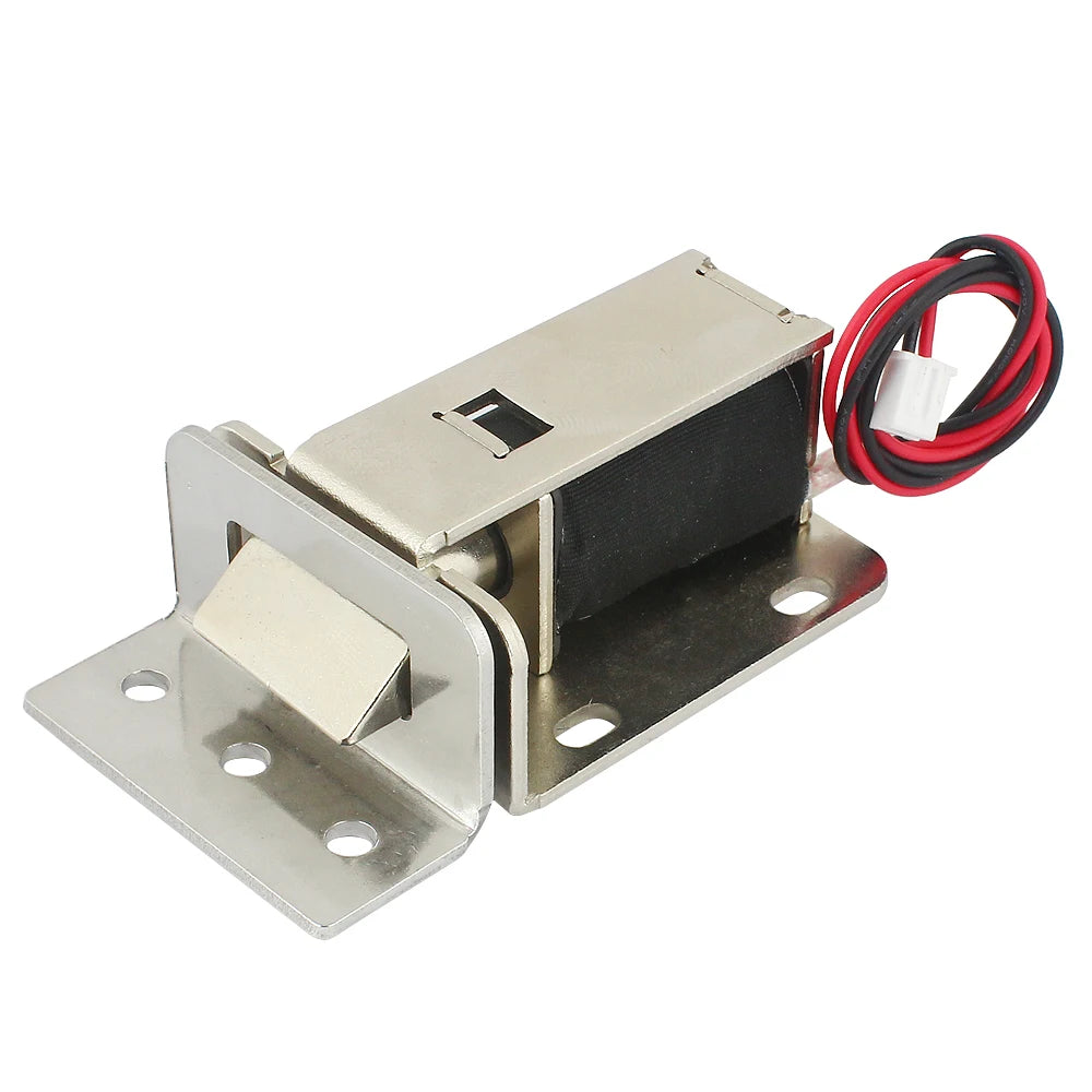 DC 12V/24V Electromagnetic Door Lock — Heavy Duty Electric Lock with 150KG Pulling Force for Access Control