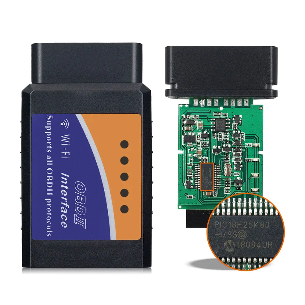 Super Mini ELM327 V1.5 OBD2 Scanner - Bluetooth & WiFi Car Diagnostic Tool for Android iOS