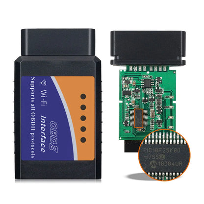 Super Mini ELM327 V1.5 OBD2 Scanner - Bluetooth & WiFi Car Diagnostic Tool for Android iOS