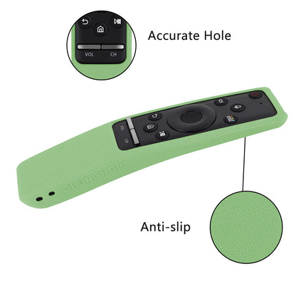 Shockproof Silicone Cover for Samsung TV Voice Remote Control: Compatible with BN59-01312B, BN59-01312H, BN59-01312F, BN59-01312M, RMCSPR1B