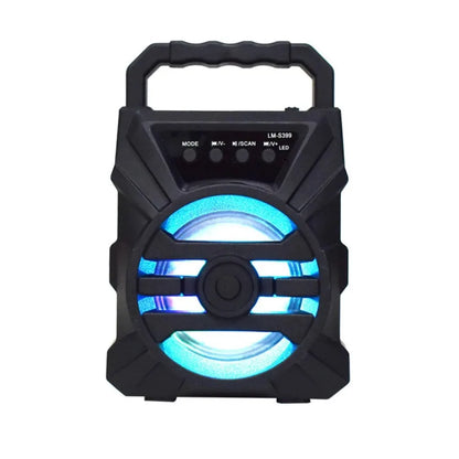 500mAh Bluetooth Speaker – High-Power Sound Box with TF/U-Disk, Karaoke & Handheld Subwoofer for Dancing