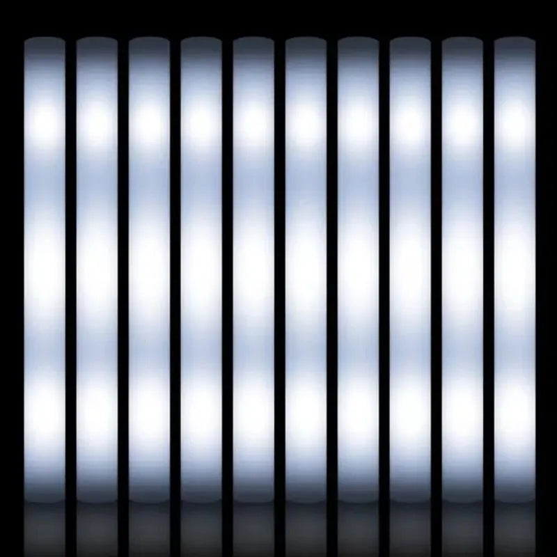 30Pcs Foam Glow Sticks – Colorful LED Flashing Glow Sticks with 3 Modes for Parties, Weddings & Concerts