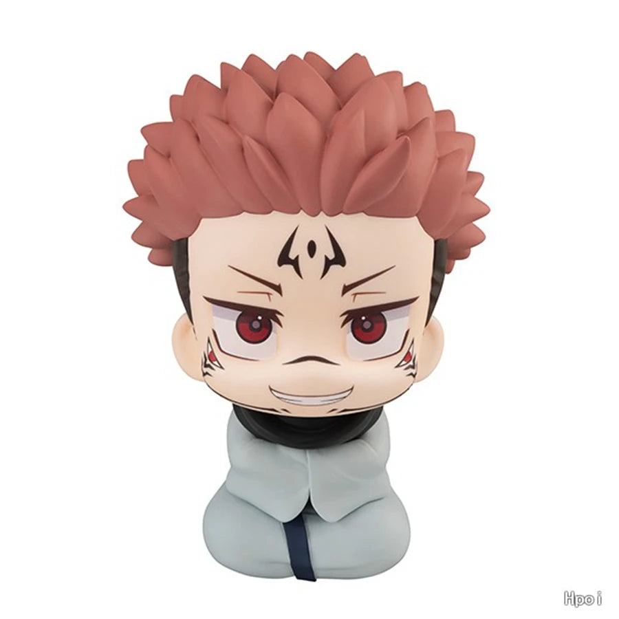 10cm Jujutsu Kaisen Q-Version Anime Figures — Satoru Gojo, Geto Suguru, Fushiguro Toji & Okkotsu Yuta Action Collectibles