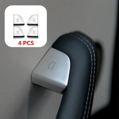 Tesla Model Y Juniper 2025 & Model 3 Highland 2024 Door Lock Switch Cover - Protective Interior Button Trim Accessory