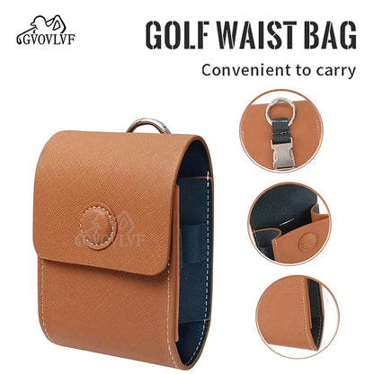 Golf Rangefinder Outdoor Pouch – Professional Golf Tee Holder & Ball Storage Bag, Golf Bag Accessories