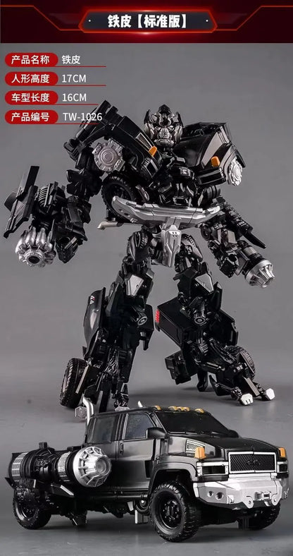BAIWEI TW1026 Ironsheet Transformation Robot — SS14 Weapon Expert Truck to Car Action Figure (In Stock)