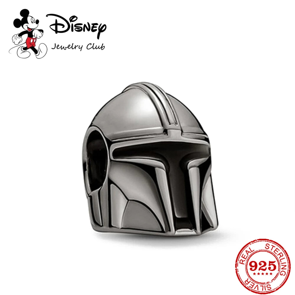 New 925 Sterling Silver Mickey Minnie Vinnie Charm – Beaded Fit for Original Pendant Bracelet, DIY Ladies Jewelry