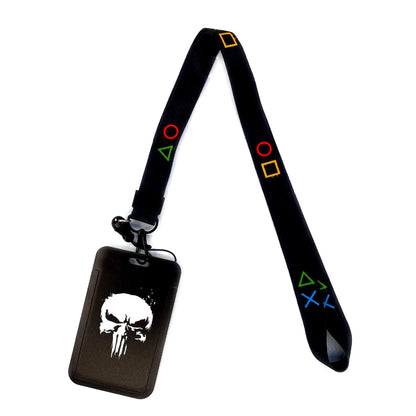 Gamer ID Card Holder Lanyard — Cool Credential Neck Strap & Badge Keychain for Men & Women