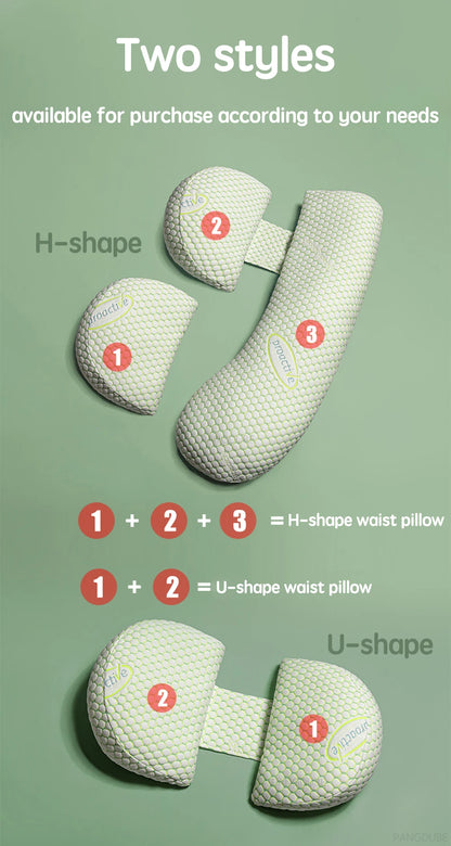 PANGDUBE Multifunctional Pregnancy Pillow – Maternity Sleeping & Breastfeeding Cushion for Pregnant Women
