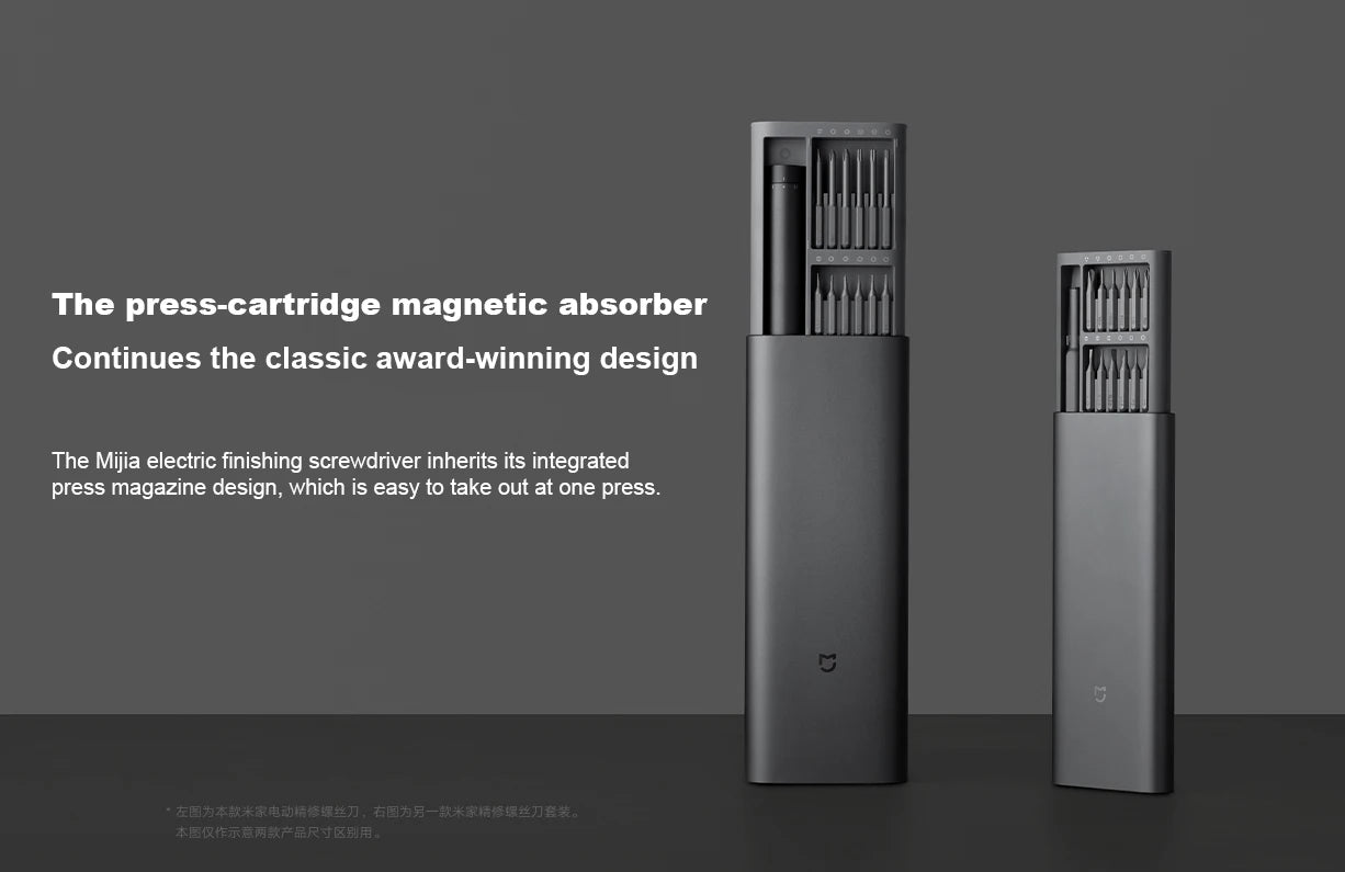 Xiaomi Mijia Electric Precision Screwdriver Kit – 24 Magnetic Bits, Power Tool Set for Smart Home, PC & Phone Repair