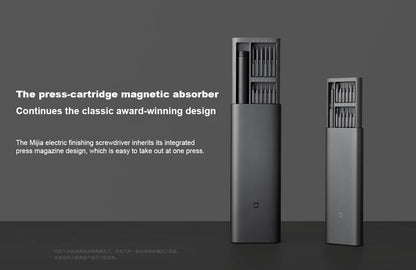 Xiaomi Mijia Electric Precision Screwdriver Kit – 24 Magnetic Bits, Power Tool Set for Smart Home, PC & Phone Repair