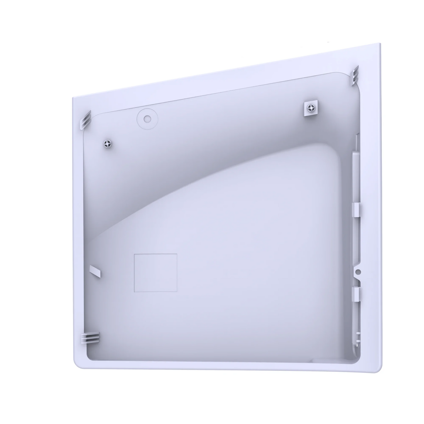 Premium White ABS Side Disc Plate – Replacement Faceplate Hard Shell Case for PS5 Slim Disc Edition