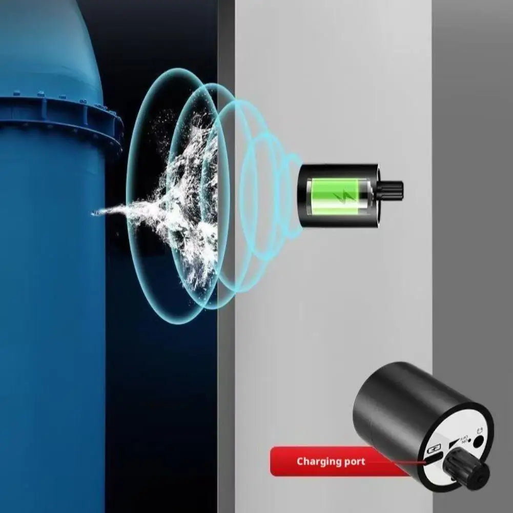 Underground Water Leak Detector - Water Main & Pipe Leak Sound Detection Monitor