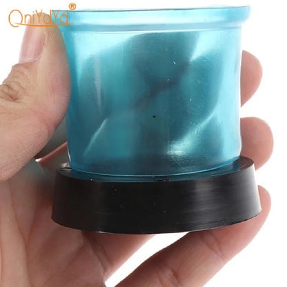Dental Silicone Casting Flasks Rings - Plastic Round Lab Base Wax Rubber Tools - Wax Embedding Ring