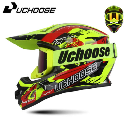 DOT Adult Motocross Helmet – Classic Off-Road Racing Casco for Men & Women, Enduro & Downhill Kask