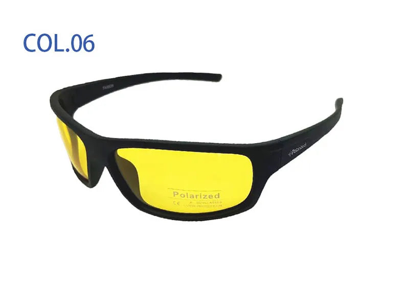 Men's Polarized Sport Sunglasses – UV400 Hiking Glasses with Polaroid Lenses, TG5104 Hipster Style
