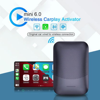 Wireless CarPlay Mini Box Dongle - Android Auto Adapter for Toyota, Mazda, Honda, Hyundai, Kia, VW, Audi, Benz, Ford, Opel, Chery