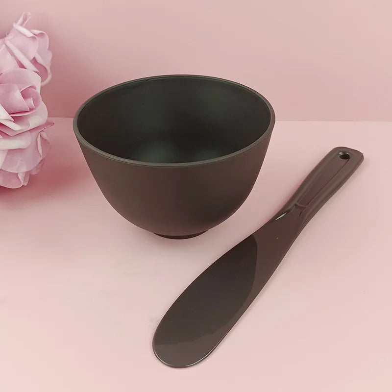 2PCS Non-Toxic Silicone Mask Mud & Essential Oil Bowls – Durable, Portable Face Skin Care Tools for Makeup & Clean Use