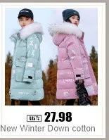 Children’s Winter Clothing Set – Baby Down Jacket Parka & Thick Snowsuit for Boys and Girls