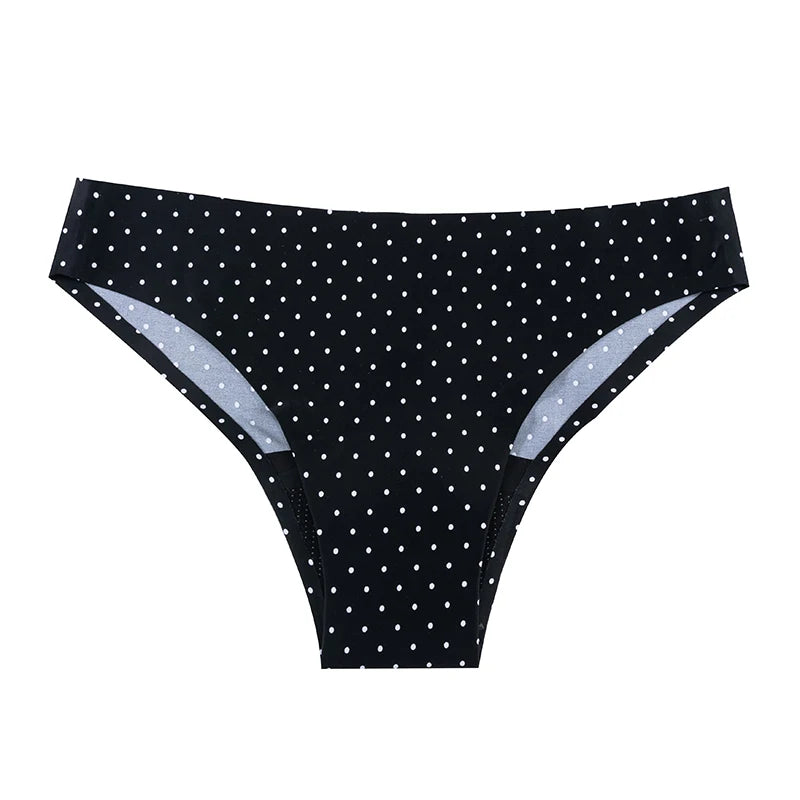 Teen Girls Seamless 4-Layer Leakproof Period Swim Bikini — Fast-Absorb Menstrual Beachwear