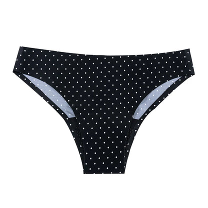 Teen Girls Seamless 4-Layer Leakproof Period Swim Bikini — Fast-Absorb Menstrual Beachwear