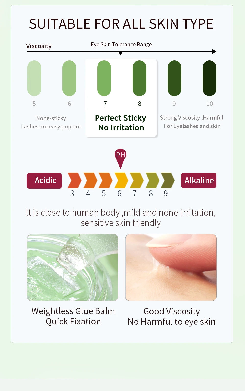 ICONSIGN Lash Glue Balm – Fast Fixing Eyelash & Brow Lifting, Waterproof Wax Beauty Makeup Tool