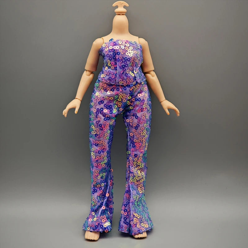 Handmade Doll Dresses & Shoes – Outfit for 28cm High School Dolls with Big Eyes & Long Eyelashes, Perfect Birthday Gift
