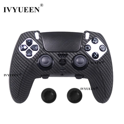 IVYUEEN Water Transfer Printing Silicone Protective Skin for PS5 DualSense Edge Controller